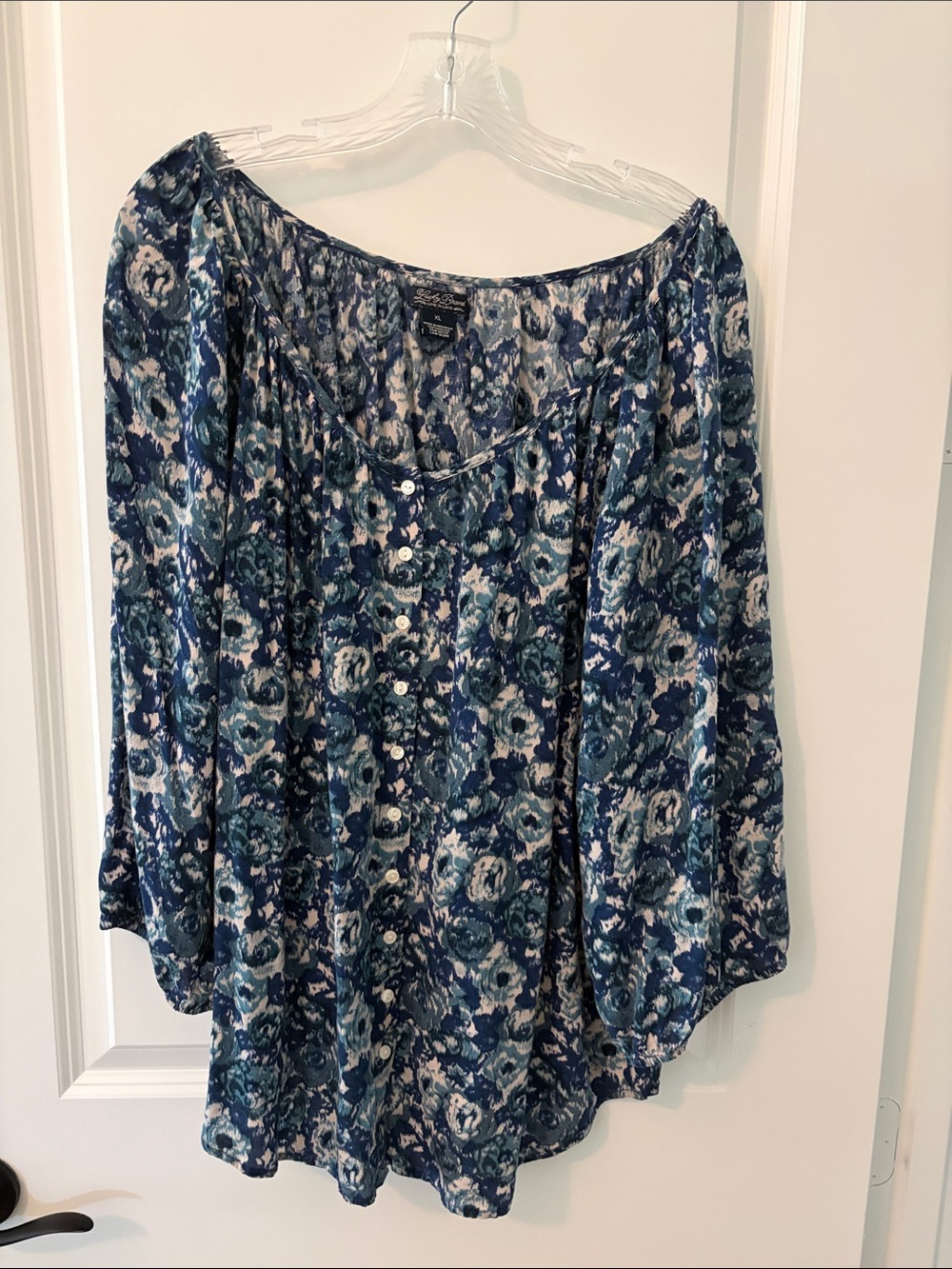 Lucky Brand Long Sleeve Blouse